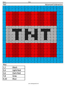 TNT- Advanced Subtraction