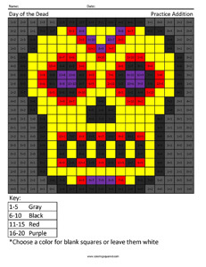 Day of the Dead Coloring Pages- Holiday Coloring Sheets