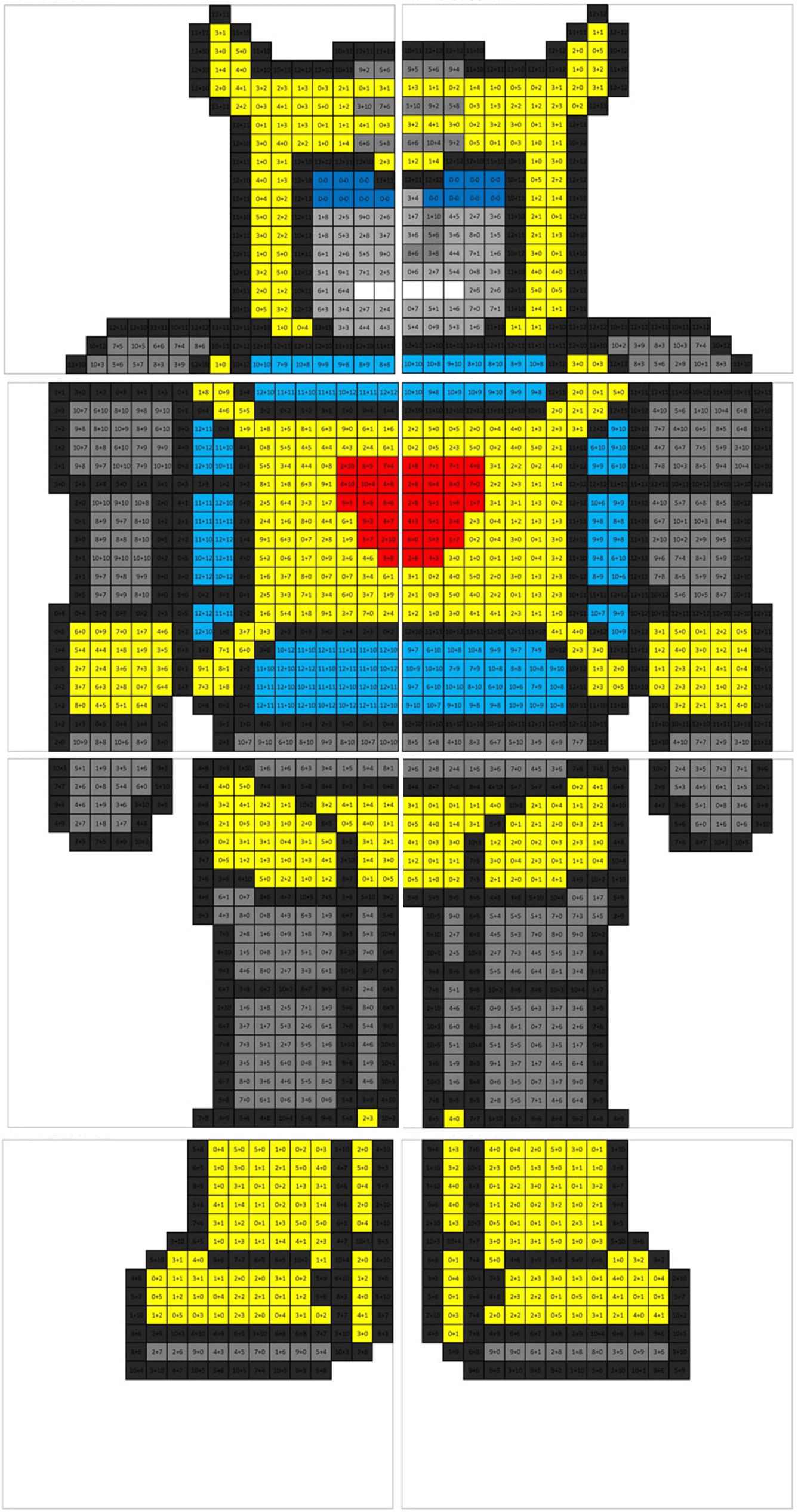 Bumblebee Addition Coloring worksheet