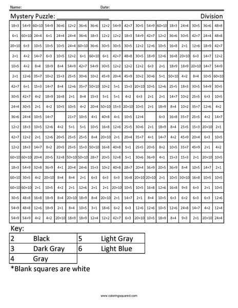 Minecraft Division Panda Coloring Page worksheet