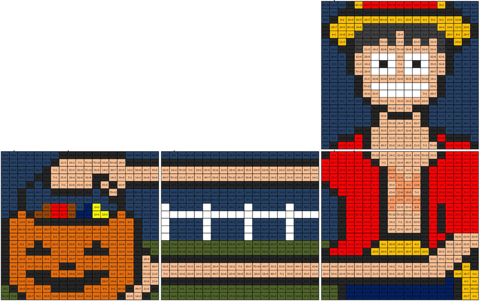 Luffy Halloween Division Mural worksheet