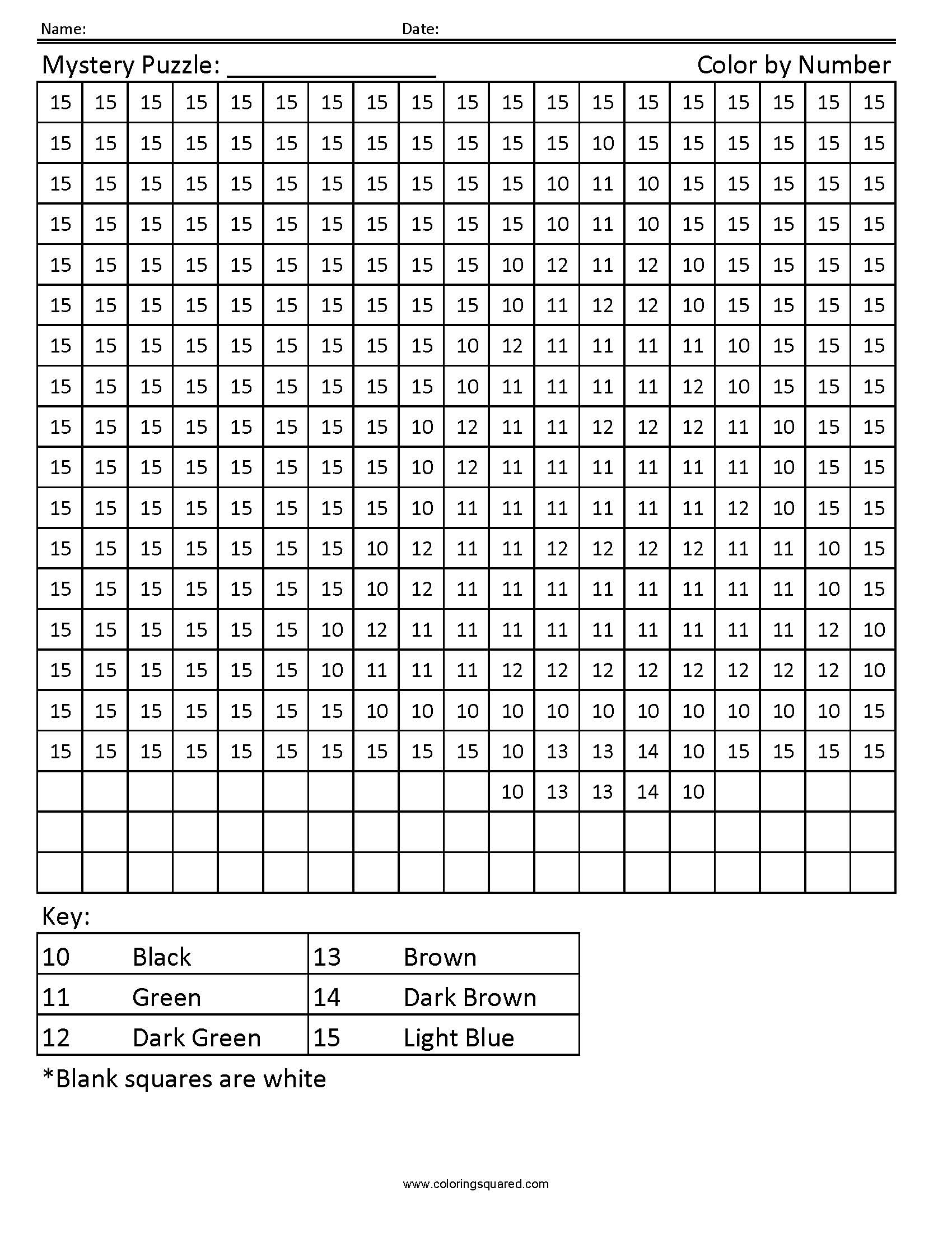 Christmas Tree Coloring Page worksheet