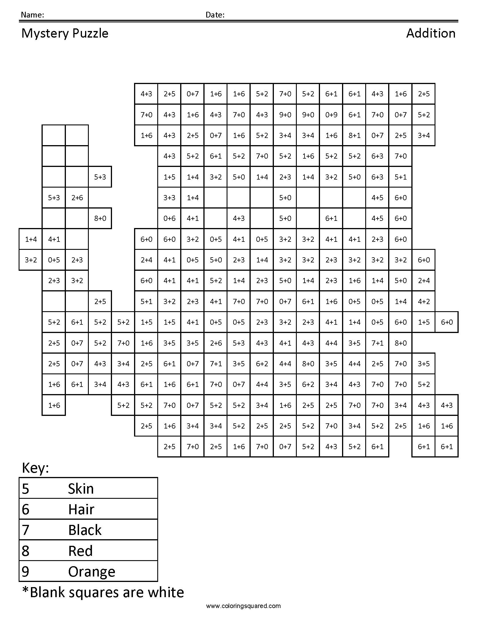 Free Graduation Day Girl Addition Worksheet for Kids